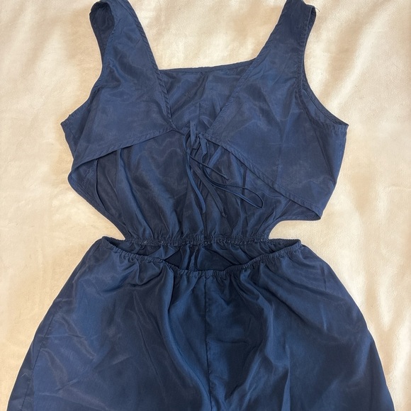 Navy blue romper - Picture 5 of 6